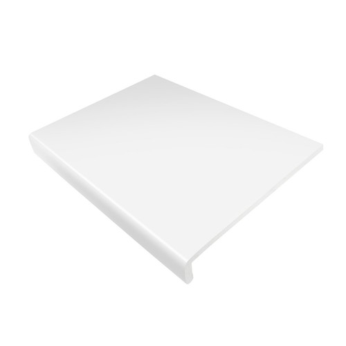 225mm white upvc window - white,
