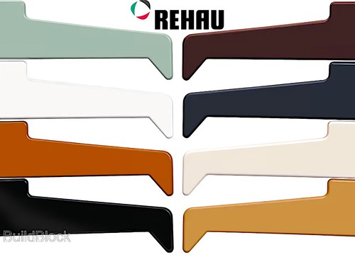 Rehau cill end caps - cill, upvc