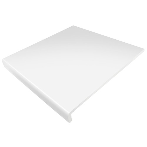 300mm white upvc window - white,