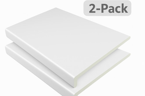 White upvc capping board - capping,
